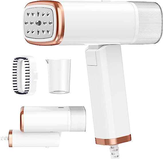 Plancha de Vapor en Seco y Húmedo Plegable Portátil